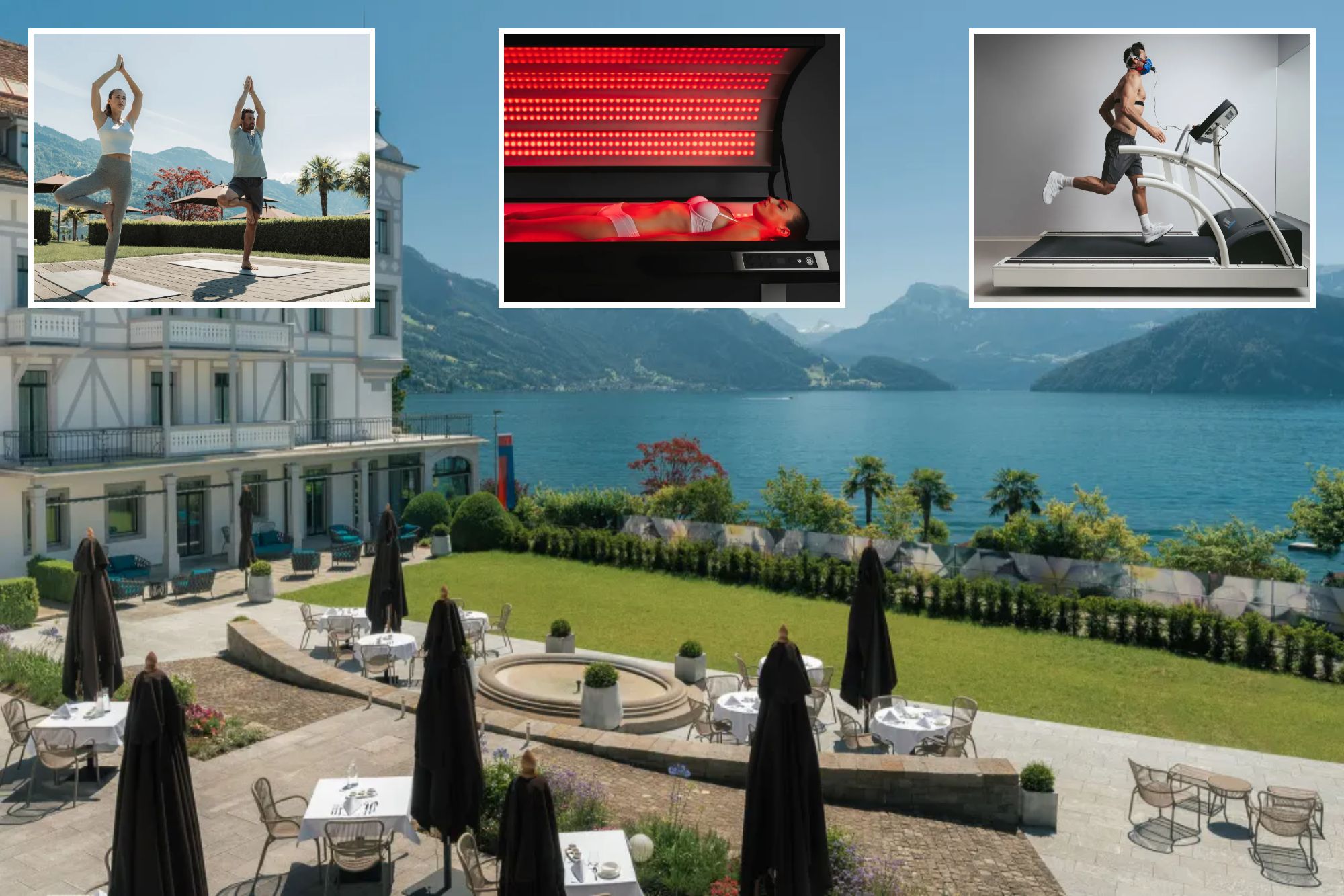 Within the "Palau" of Switzerland, where the rich north -north spending at least $ 10 million a week to get their health