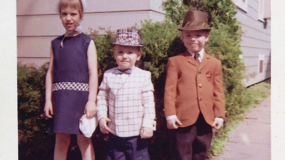 KelSey and her two brothers represented children in the late 1960's