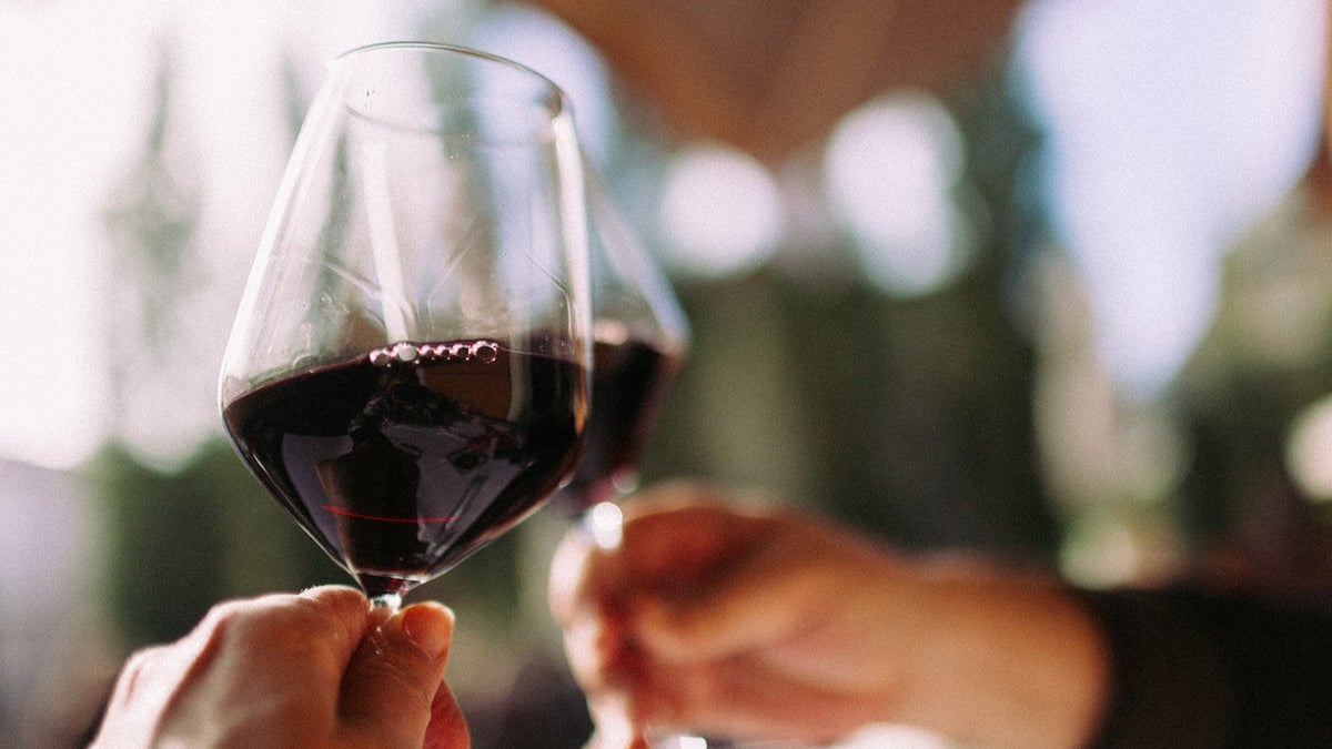 Two glasses of wine