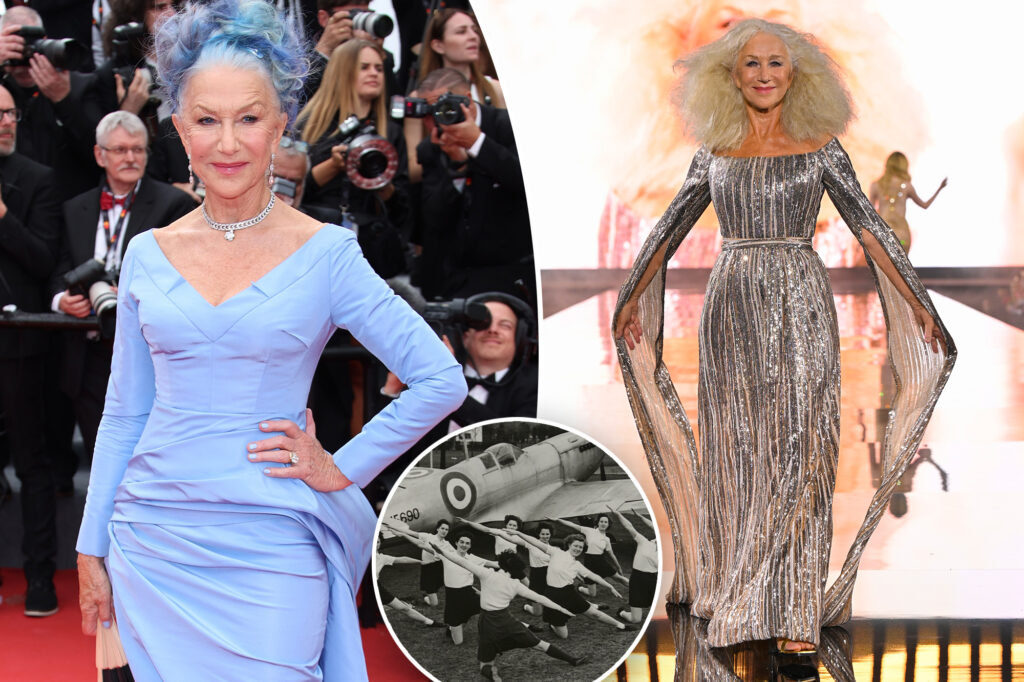 Military training of less than 12 minutes, Helen Mirren, swears to be in shape at 79